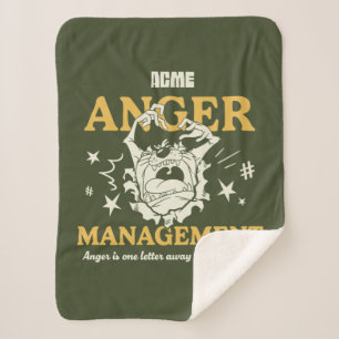 LOONEY TUNES™ TAZ™ ACME Anger Management Sherpa Deken