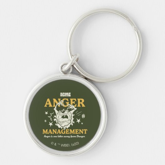 LOONEY TUNES™ |TAZ™ ACME Anger Management Sleutelhanger (Voorkant)