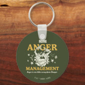 LOONEY TUNES™ |TAZ™ ACME Anger Management Sleutelhanger (Voorkant)