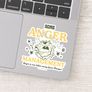 LOONEY TUNES™ |TAZ™ ACME Anger Management Sticker