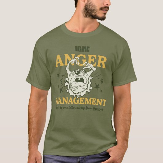 LOONEY TUNES™ |TAZ™ ACME Anger Management T-shirt (Voorkant)