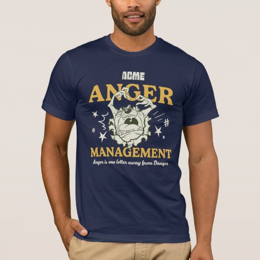 LOONEY TUNES™ |TAZ™ ACME Anger Management T-shirt (Voorkant)