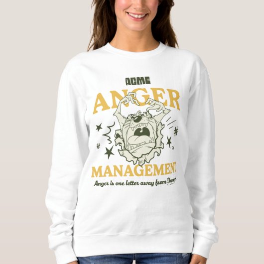 LOONEY TUNES™ |TAZ™ ACME Anger Management Trui (Voorkant)