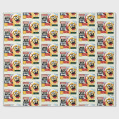 LOONEY TUNES™ TAZ™ Naughty Not Nice Cadeaupapier (Vlak)