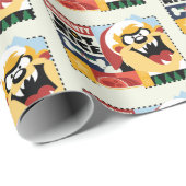 LOONEY TUNES™ TAZ™ Naughty Not Nice Cadeaupapier (Rol Hoek)