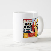 LOONEY TUNES™ TAZ™ Naughty Not Nice Grote Koffiekop (Voorkant rechts)