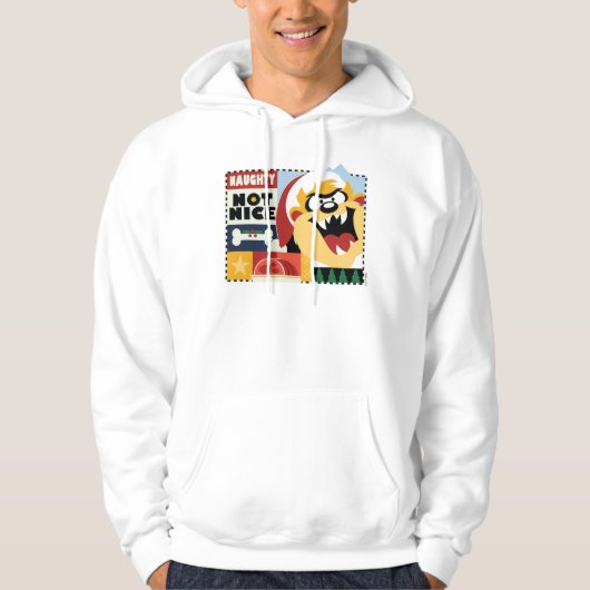 LOONEY TUNES™ TAZ™ Naughty Not Nice Hoodie (Voorkant)