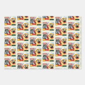 LOONEY TUNES™ TAZ™ Naughty Not Nice Inpakpapier Vel (Voorkant 2)