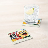 LOONEY TUNES™ TAZ™ Naughty Not Nice Kartonnen Onderzetters (Insitu)