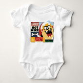 LOONEY TUNES™ TAZ™ Naughty Not Nice Romper (Voorkant)