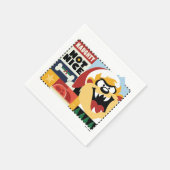 LOONEY TUNES™ TAZ™ Naughty Not Nice Servet (Hoek)