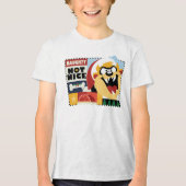 LOONEY TUNES™ TAZ™ Naughty Not Nice Tri-Blend Shirt (Voorkant)