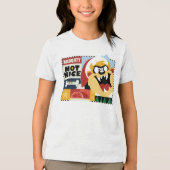 LOONEY TUNES™ TAZ™ Naughty Not Nice Tri-Blend Shirt (Voorkant)