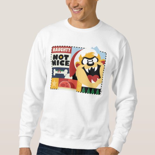 LOONEY TUNES™ TAZ™ Naughty Not Nice Trui (Voorkant)