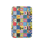 LOONEY TUNES™-tekencheckerblokken Badmat (Voorkant Verticaal)