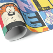 LOONEY TUNES™-tekencheckerblokken Cadeaupapier (Rol Hoek)