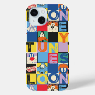 LOONEY TUNES™-tekencheckerblokken iPhone 15 Case