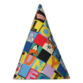 LOONEY TUNES™-tekencheckerblokken Feesthoedjes (Rechts)