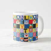 LOONEY TUNES™-tekencheckerblokken Grote Koffiekop (Voorkant rechts)