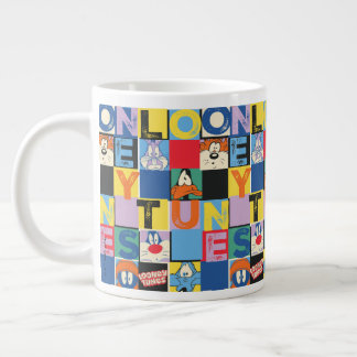 LOONEY TUNES™-tekencheckerblokken Grote Koffiekop