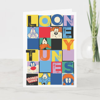 LOONEY TUNES™-tekencheckerblokken Kaart