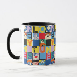 LOONEY TUNES™-tekencheckerblokken Mok