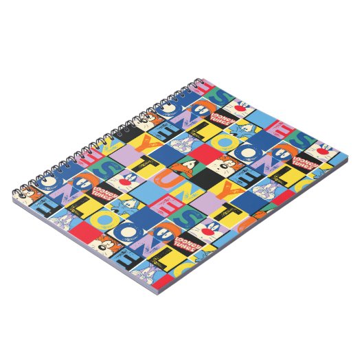 LOONEY TUNES™-tekencheckerblokken Notitieboek (Linkerzijde)
