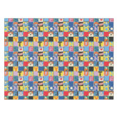 LOONEY TUNES™-tekencheckerblokken Tafelkleed (Voorkant (Horizontaal))
