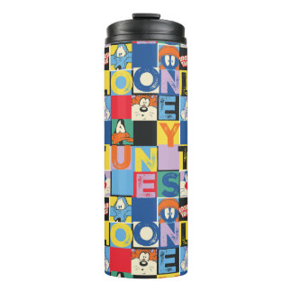 LOONEY TUNES™-tekencheckerblokken Thermosbeker