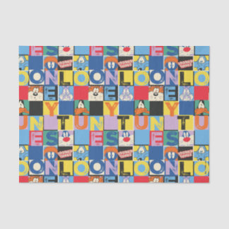 LOONEY TUNES™-tekencheckerblokken Tissuepapier