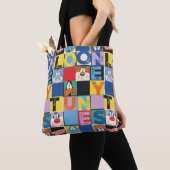 LOONEY TUNES™-tekencheckerblokken Tote Bag (Dichtbij)