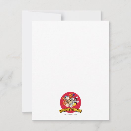 LOONEY TUNES™-tekengroep | Verjaardag Bedankt (Achterkant)