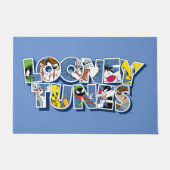 LOONEY TUNES™-tekens in letters Deurmat (Voorkant)