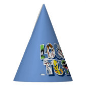 LOONEY TUNES™-tekens in letters Feesthoedjes (Links)