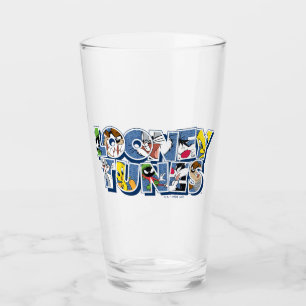 LOONEY TUNES™-tekens in letters Glas