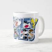 LOONEY TUNES™-tekens in letters Grote Koffiekop (Voorkant rechts)