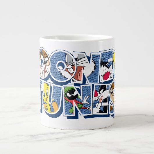 LOONEY TUNES™-tekens in letters Grote Koffiekop (Voorkant)