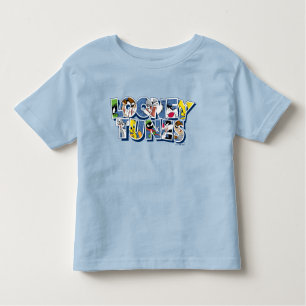 LOONEY TUNES™-tekens in letters Kinder Shirts