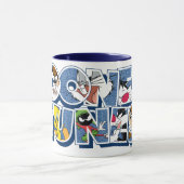 LOONEY TUNES™-tekens in letters Mok (Midden)