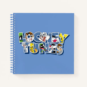 LOONEY TUNES™-tekens in letters Notitieboek