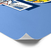 LOONEY TUNES™-tekens in letters Poster (Hoek)