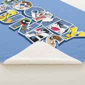 LOONEY TUNES™-tekens in letters Sherpa Deken (3/4)