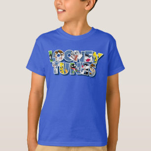 LOONEY TUNES™-tekens in letters T-shirt