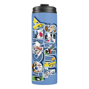 LOONEY TUNES™-tekens in letters Thermosbeker