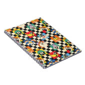 LOONEY TUNES™-tekens op zwart-witchecker Notitieboek (Rechterzijde)