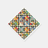 LOONEY TUNES™-tekens op zwart-witchecker Servet (Hoek)