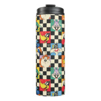 LOONEY TUNES™-tekens op zwart-witchecker