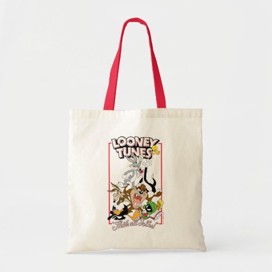 LOONEY TUNES™ "THAT'S ALL FOLKS!™" Group Stack Tote Bag (Voorkant)