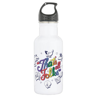 LOONEY TUNES™ - That's All Folks! Pride Badge Waterfles