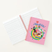 LOONEY TUNES™ - That's All Folks! Pride Bullseye Notitieboek (Binnen)
